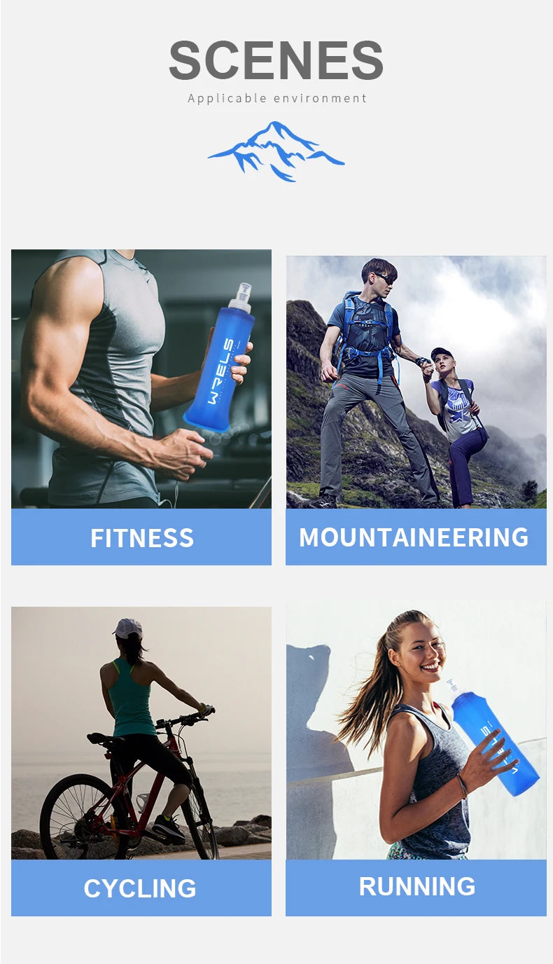 HookUpCo. Collapsible BPA-Free Water Bottle - HookUpCo.