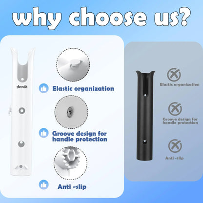 HookUpCo. Wall-Mounted Fishing Rod Holder Bracket - HookUpCo.