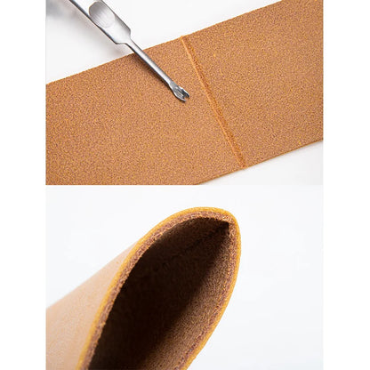 HookUpCo. Leather Groover Tool for Precise Edge Finishing