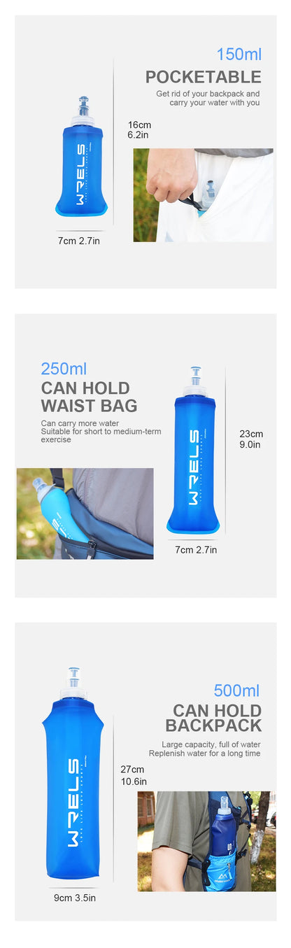 HookUpCo. Collapsible BPA-Free Water Bottle - HookUpCo.