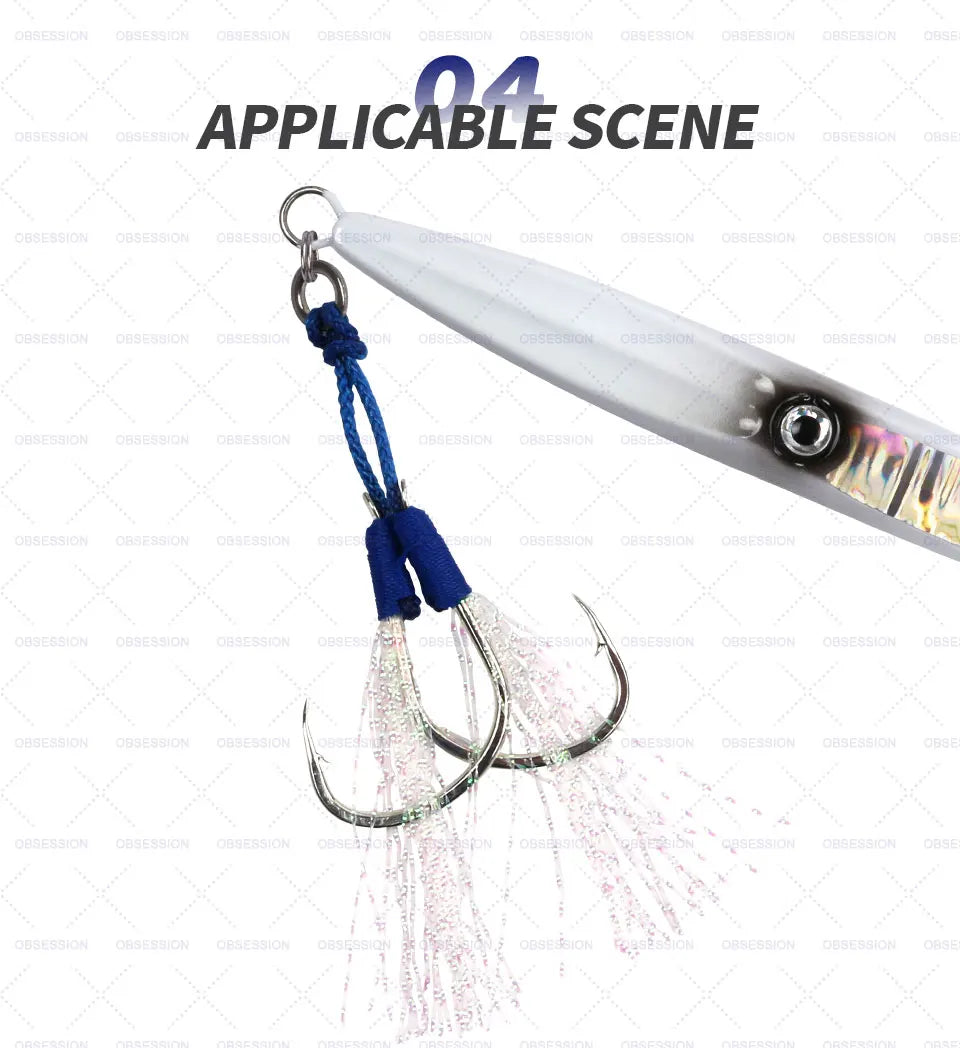 HookUpCo. Metal Jigging Lure 500g