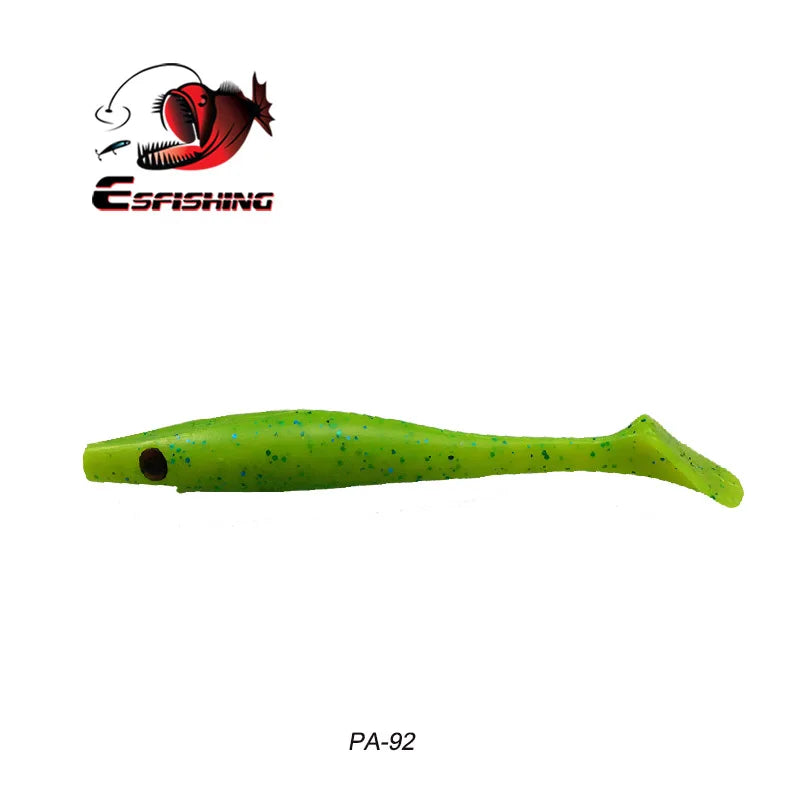HookUpCo. Hog Shad Soft Lures for Pike Fishing - HookUpCo.