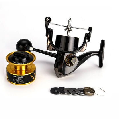 HookUpCo. High-Speed Saltiga Fishing Reel 35kg Drag