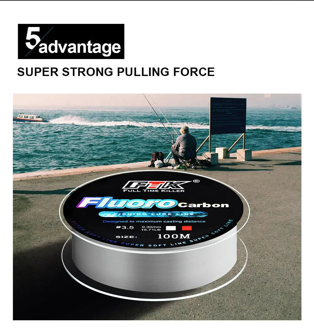 HookUpCo. Fluorocarbon Fishing Line - HookUpCo.