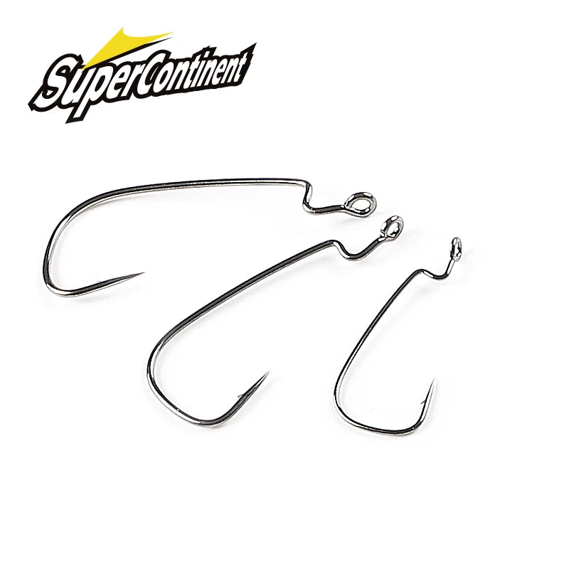 HookUpCo. Carbon Steel Crank Hooks - 20 Pack - HookUpCo.