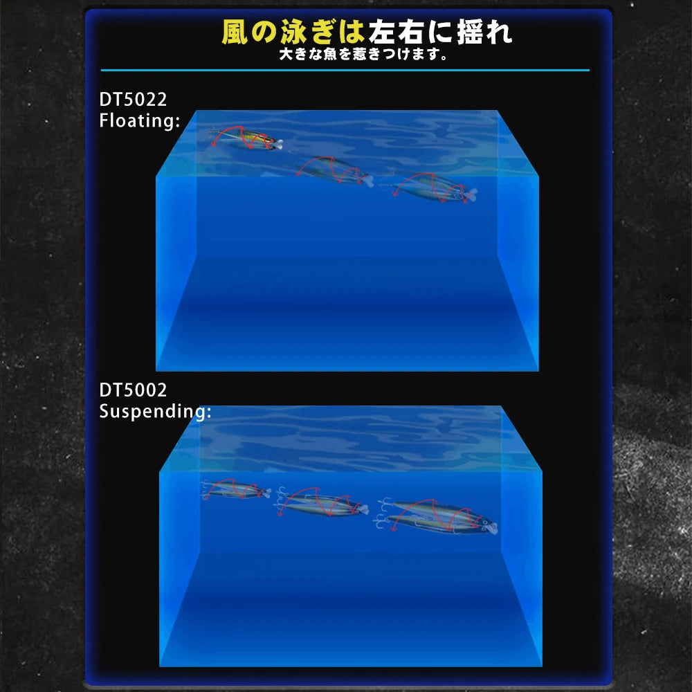 HookUpCo. Luminous Assassin Minnow Fishing Lure - HookUpCo.