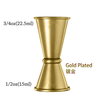 Japanese Stainless Steel Jigger 1oz/2oz