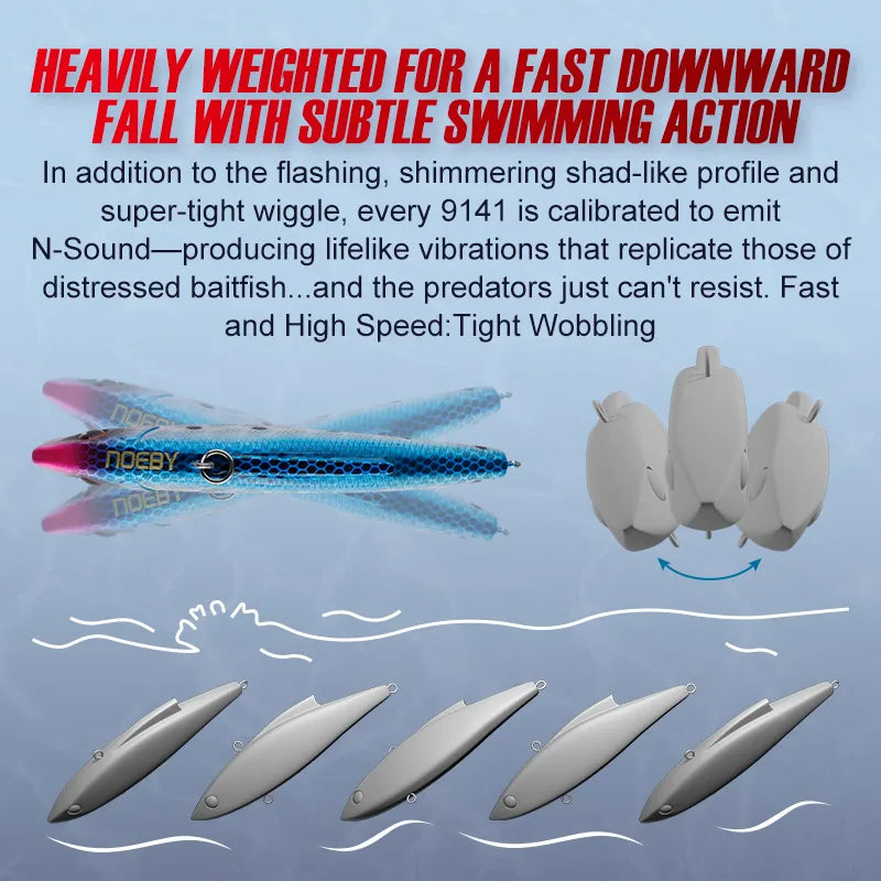 HookUpCo. Rattling Winter Crankbaits for Fishing - HookUpCo.