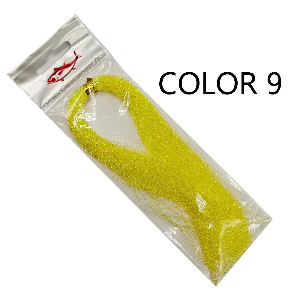 Holographic Twisted Flashabou for Lure Making - HookUpCo.