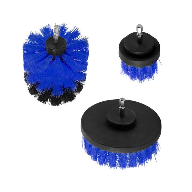 Electric Scrubber Brush Set - 3pcs
