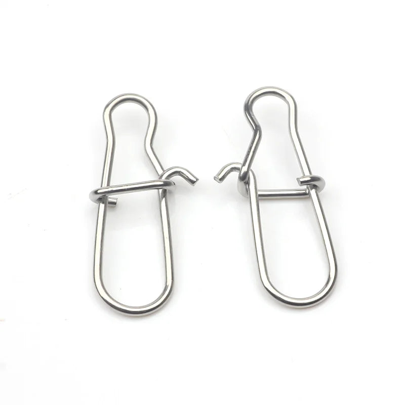 HookUpCo. 100pcs Stainless Steel Fishing Swivels - HookUpCo.