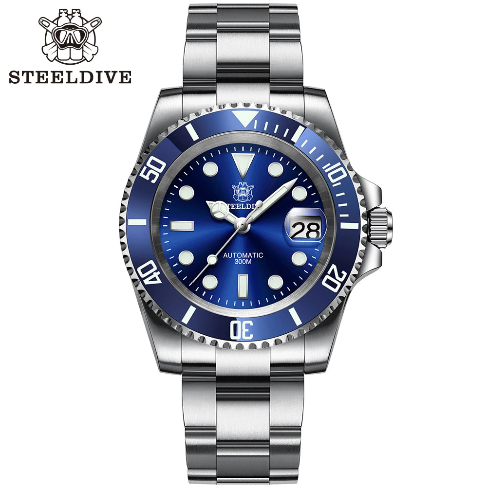 HookUpCo. 30ATM Men's Dive Watch