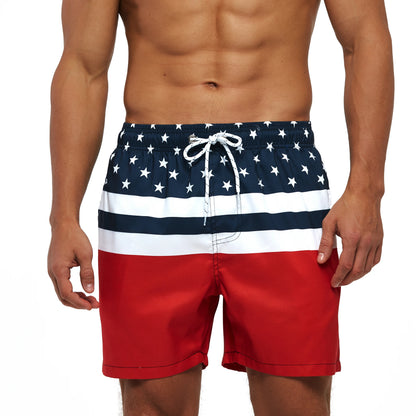 HookUpCo. Quick-Drying Men's Beach Shorts for Ultimate Comfort