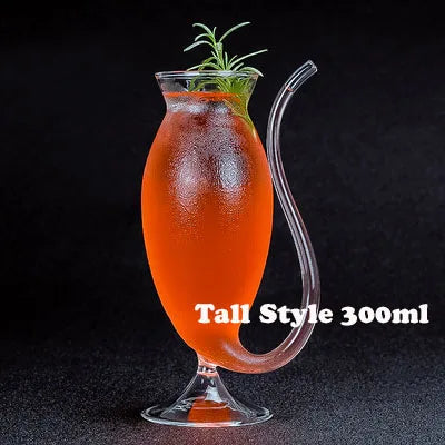 Whimsical Porcupine Fish Cocktail Glass Set