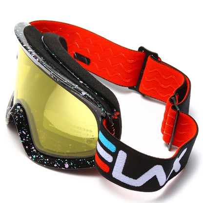 Double Layer Anti-Fog Ski Goggles for Clear Outdoor Vision