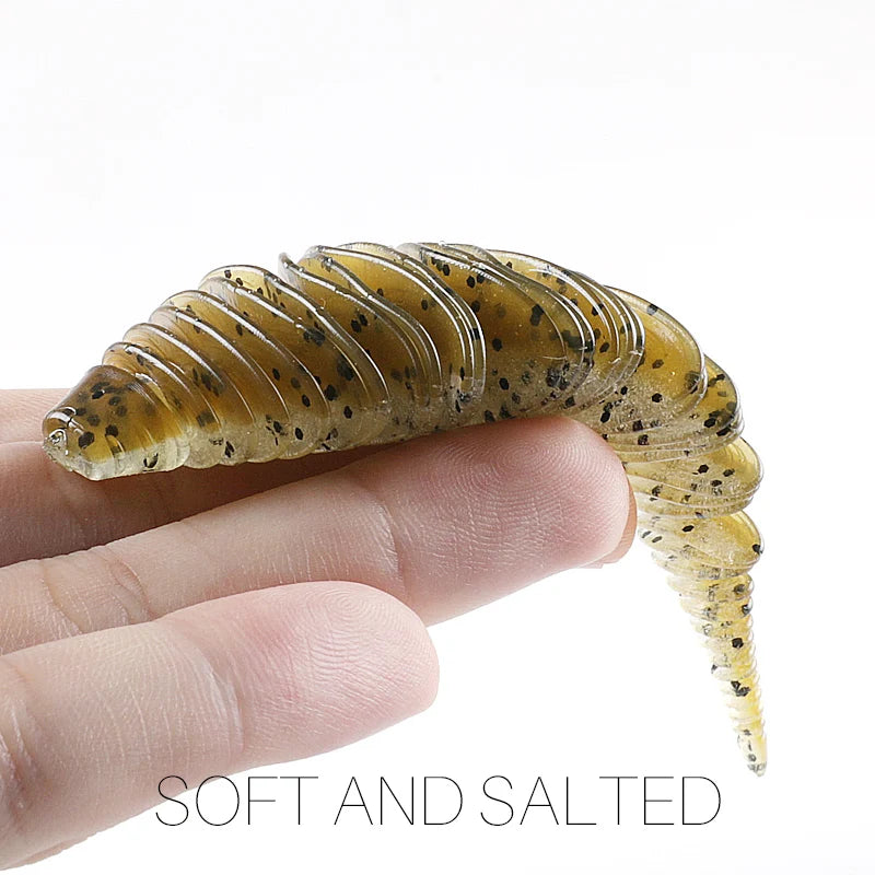 HookUpCo. Soft Lure Worms for Bass Fishing - HookUpCo.