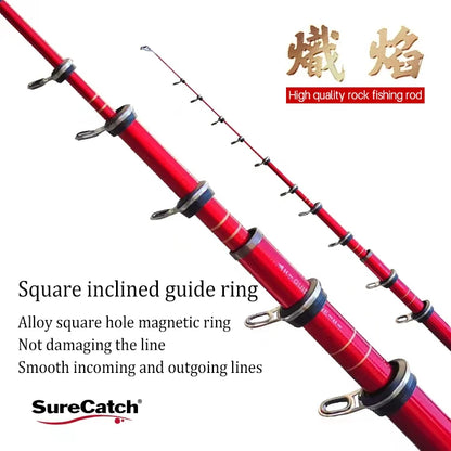 HookUpCo. Ultra Hard Carbon Fishing Rod 1.2/3 - HookUpCo.