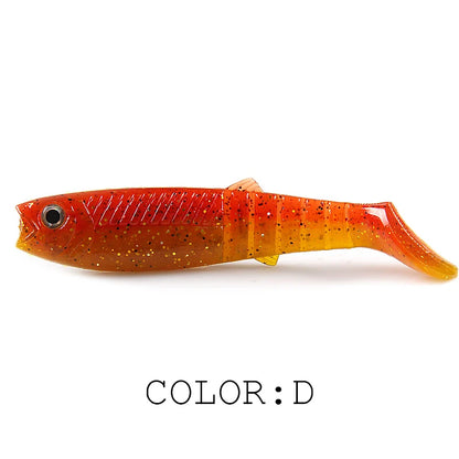 3D Bicolor Smell Cannibal Baits for Fishing