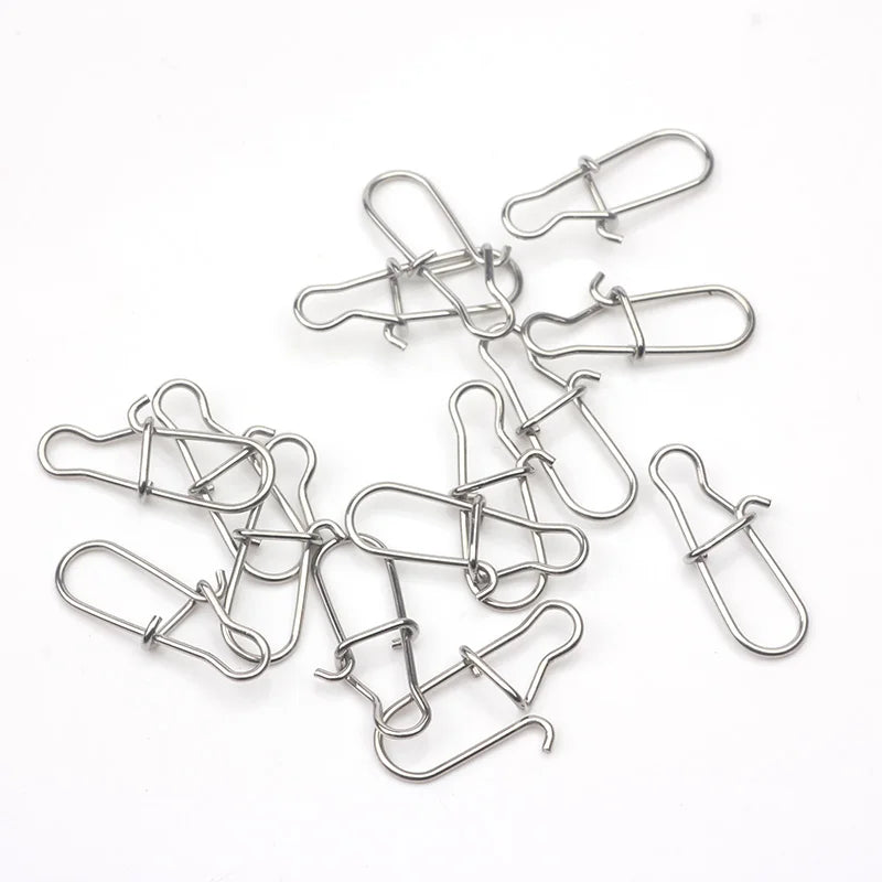HookUpCo. 100pcs Stainless Steel Fishing Swivels - HookUpCo.