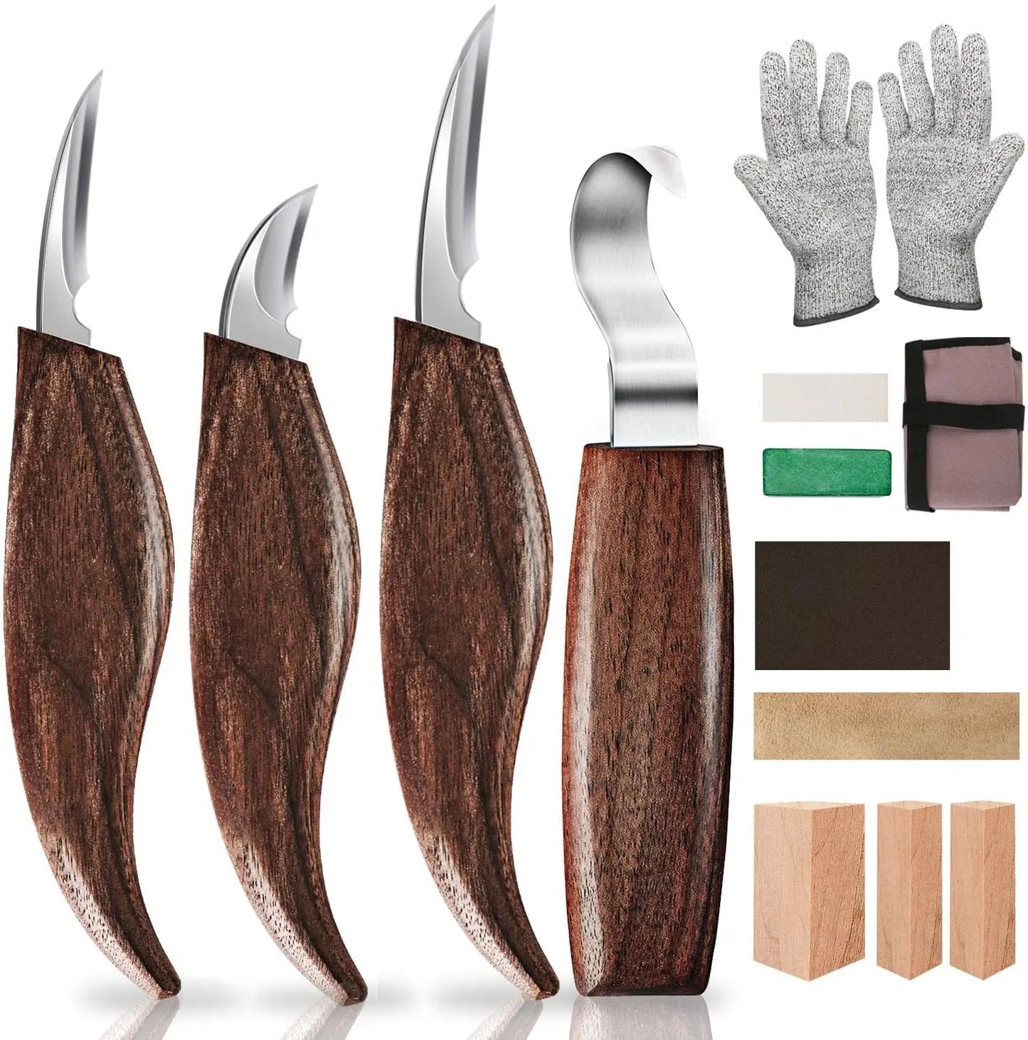 Premium Wood Carving Tool Set for Precision Crafting