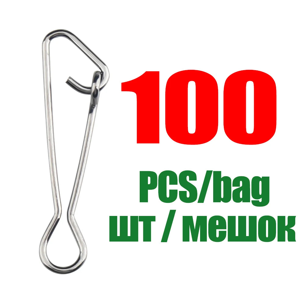 HookUpCo. Fishing Swivels Connectors 100/200pcs - HookUpCo.