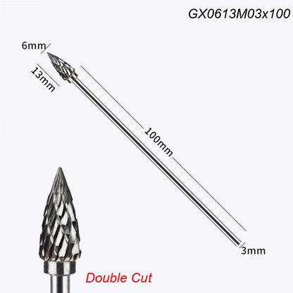 HookUpCo. Extra Long Rotary Rasp for Metalwork