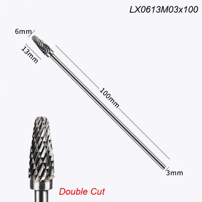 HookUpCo. Extra Long Rotary Rasp for Metalwork