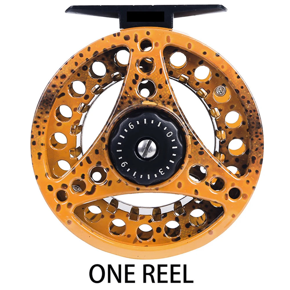 HookUpCo. Large Arbor Fly Fishing Reel, Durable Aluminum - HookUpCo.