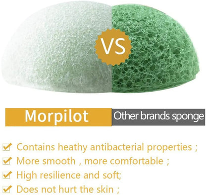 Natural Konjac Face Scrub Sponges