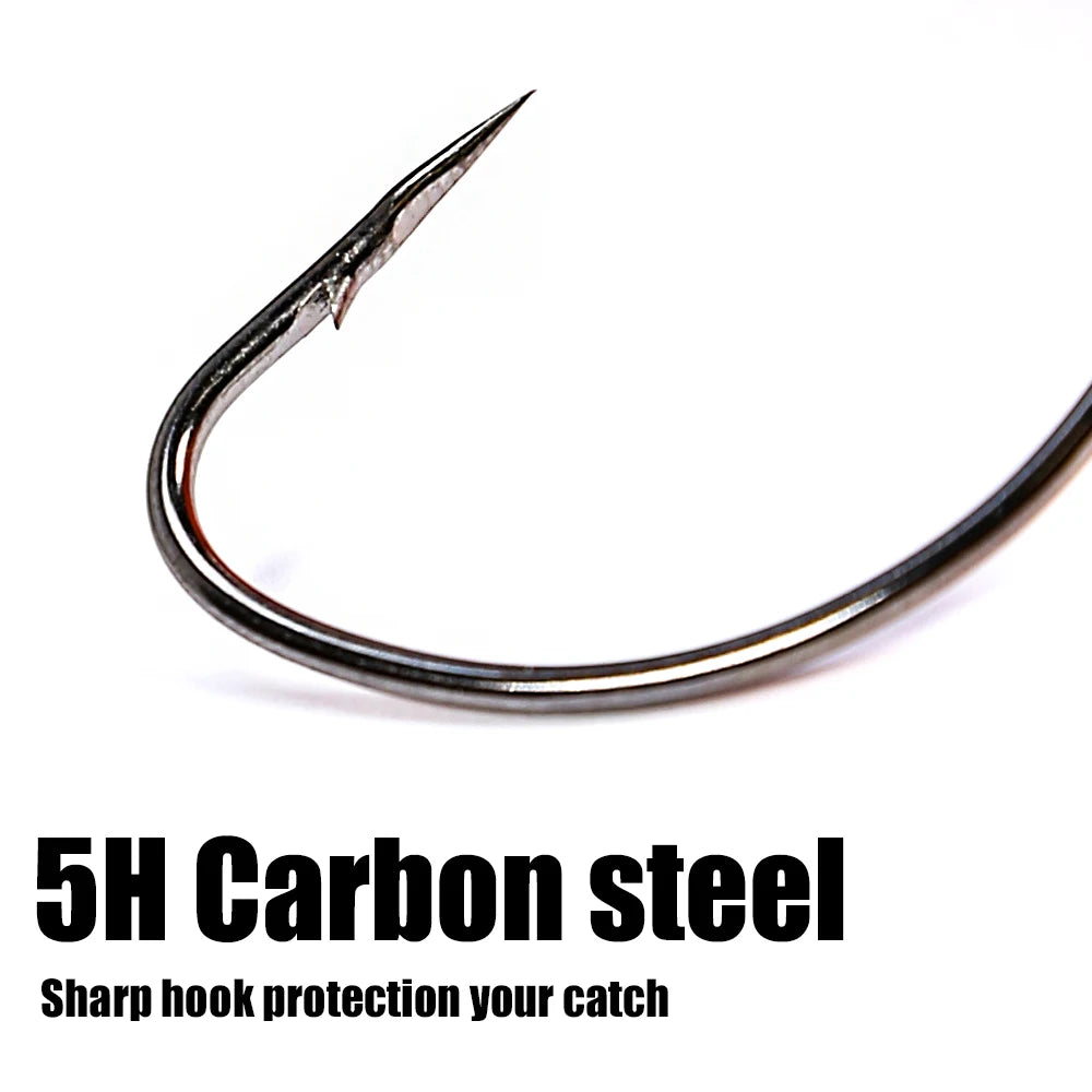 HookUpCo. High Carbon Fishing Hooks - HookUpCo.