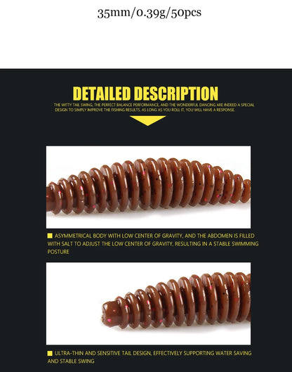 HookUpCo. Soft Bait Fishing Lures - HookUpCo.