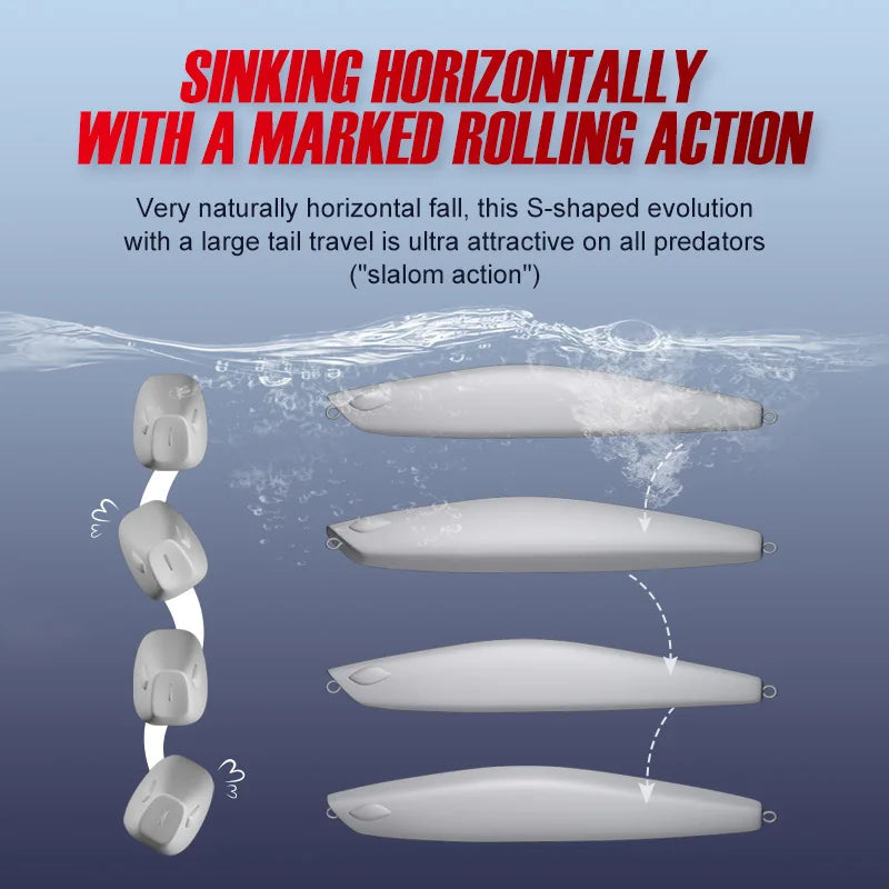 Precision Sinking Fishing Lures for Bass Fishing