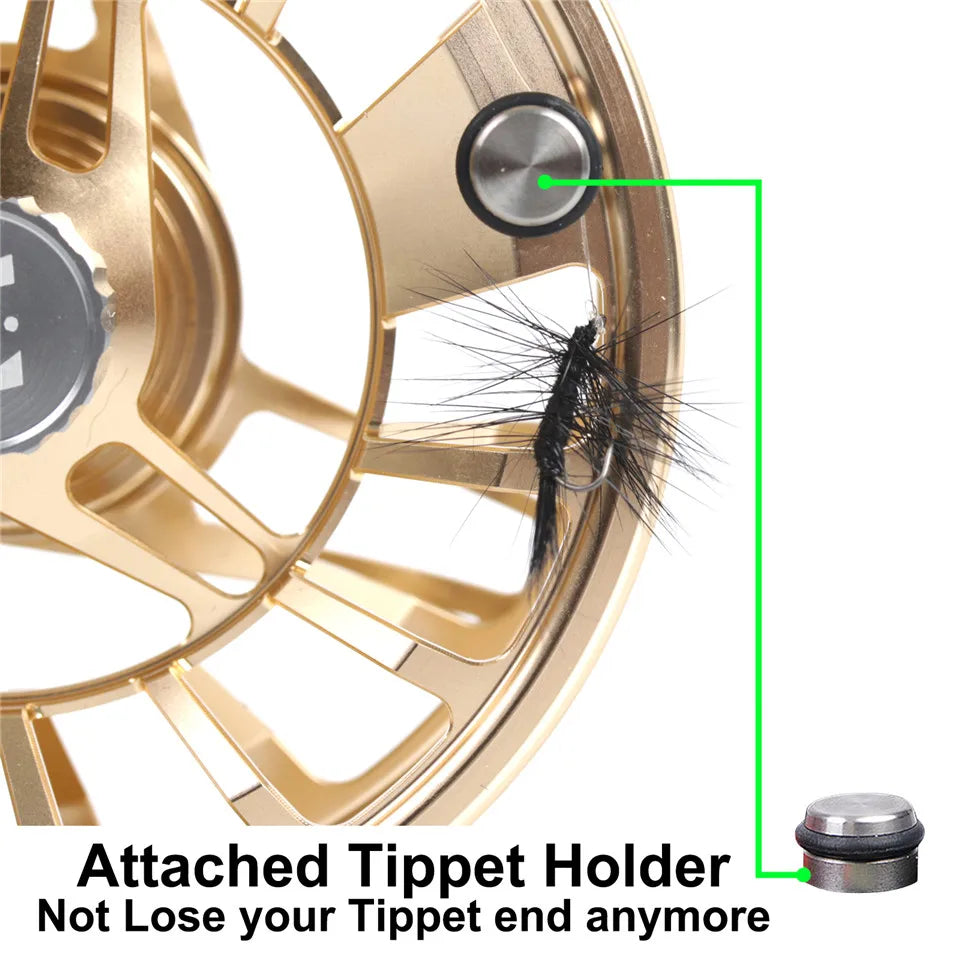 HookUpCo. AVID PRO Large Arbor Fly Fishing Reel - HookUpCo.