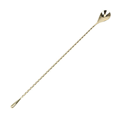 Stylish Stainless Steel Mixing Spoon for Bartenders