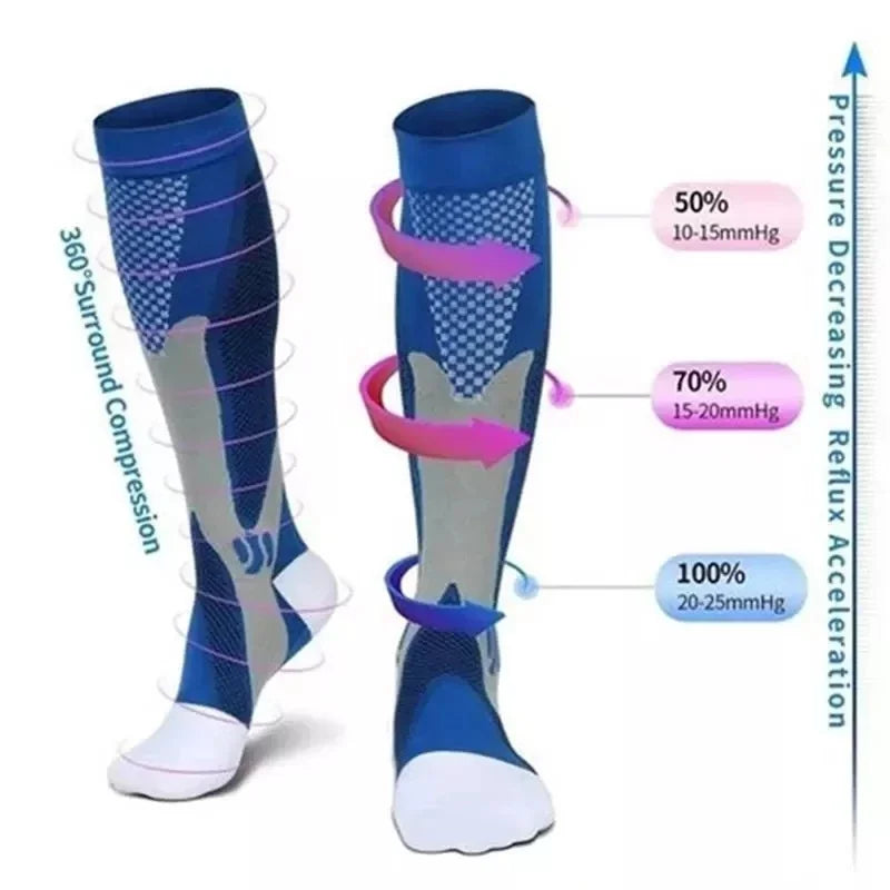 HookUpCo. Compression Socks for Pain Relief and Support