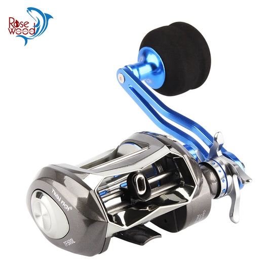 RoseWood Wide Body Bait Casting Reel for Sea Fishing 10kg
