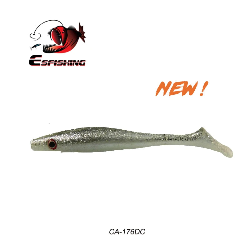 HookUpCo. Hog Shad Soft Lures for Pike Fishing - HookUpCo.