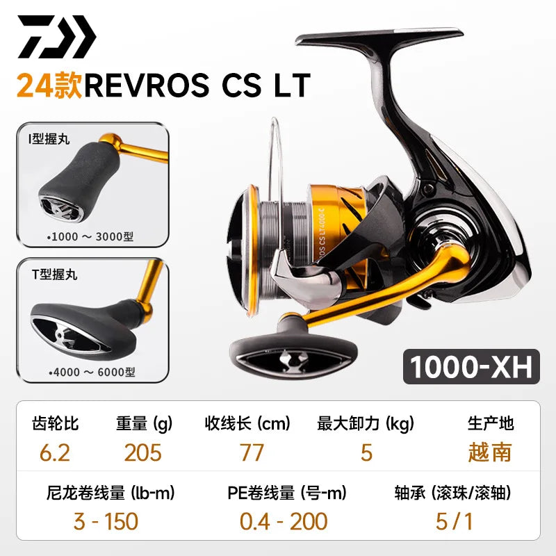 HookUpCo. DAIWA Revros LT Spinning Reel 6000