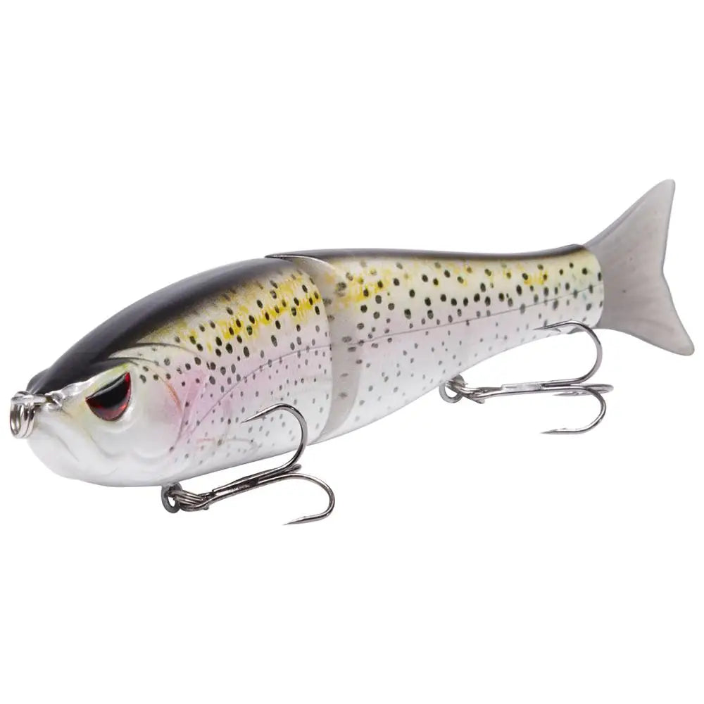 HookUpCo. Pike and Trout Glide Baits for Bass Fishing 7in