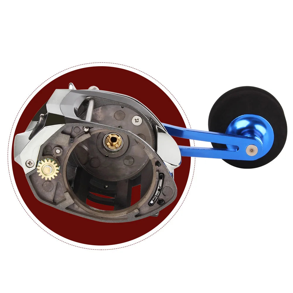 HookUpCo. Sea Fishing Jig Reel with 10kg Drag - HookUpCo.