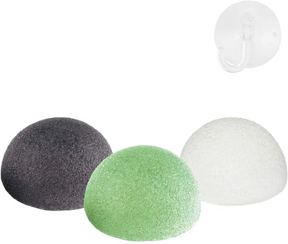 Natural Konjac Face Scrub Sponges