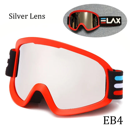 Double Layer Anti-Fog Ski Goggles for Clear Outdoor Vision