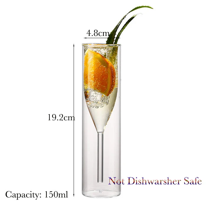 Whimsical Porcupine Fish Cocktail Glass Set