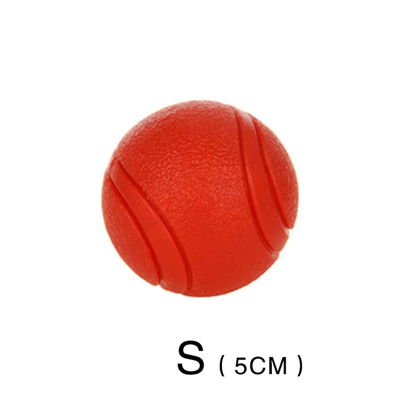 HookUpCo. Durable Rubber Dog Ball for Play