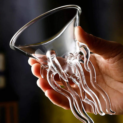 Whimsical Porcupine Fish Cocktail Glass Set