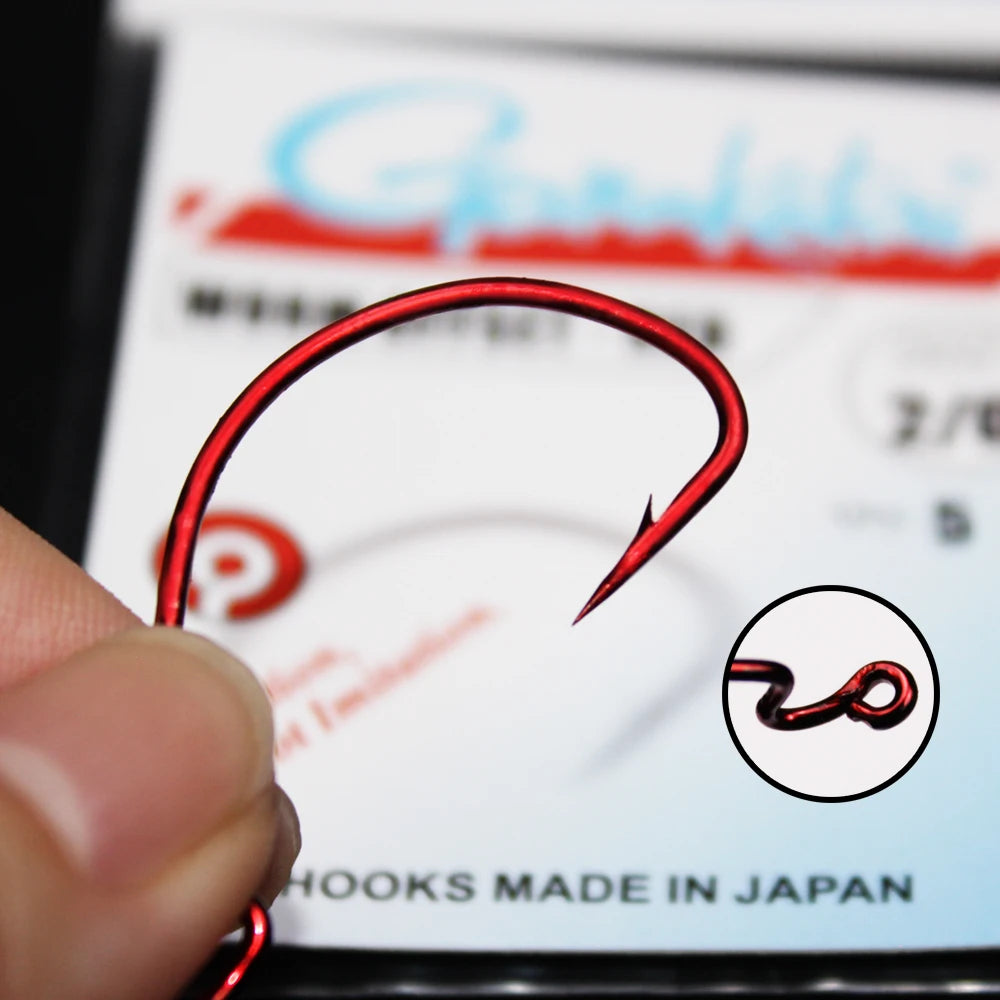 HookUpCo. High Carbon Steel Crank Worm Hooks - HookUpCo.