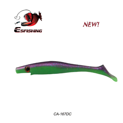 HookUpCo. Hog Shad Soft Lures for Pike Fishing - HookUpCo.
