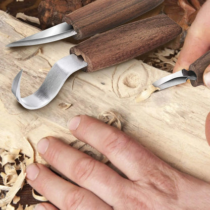 Premium Wood Carving Tool Set for Precision Crafting