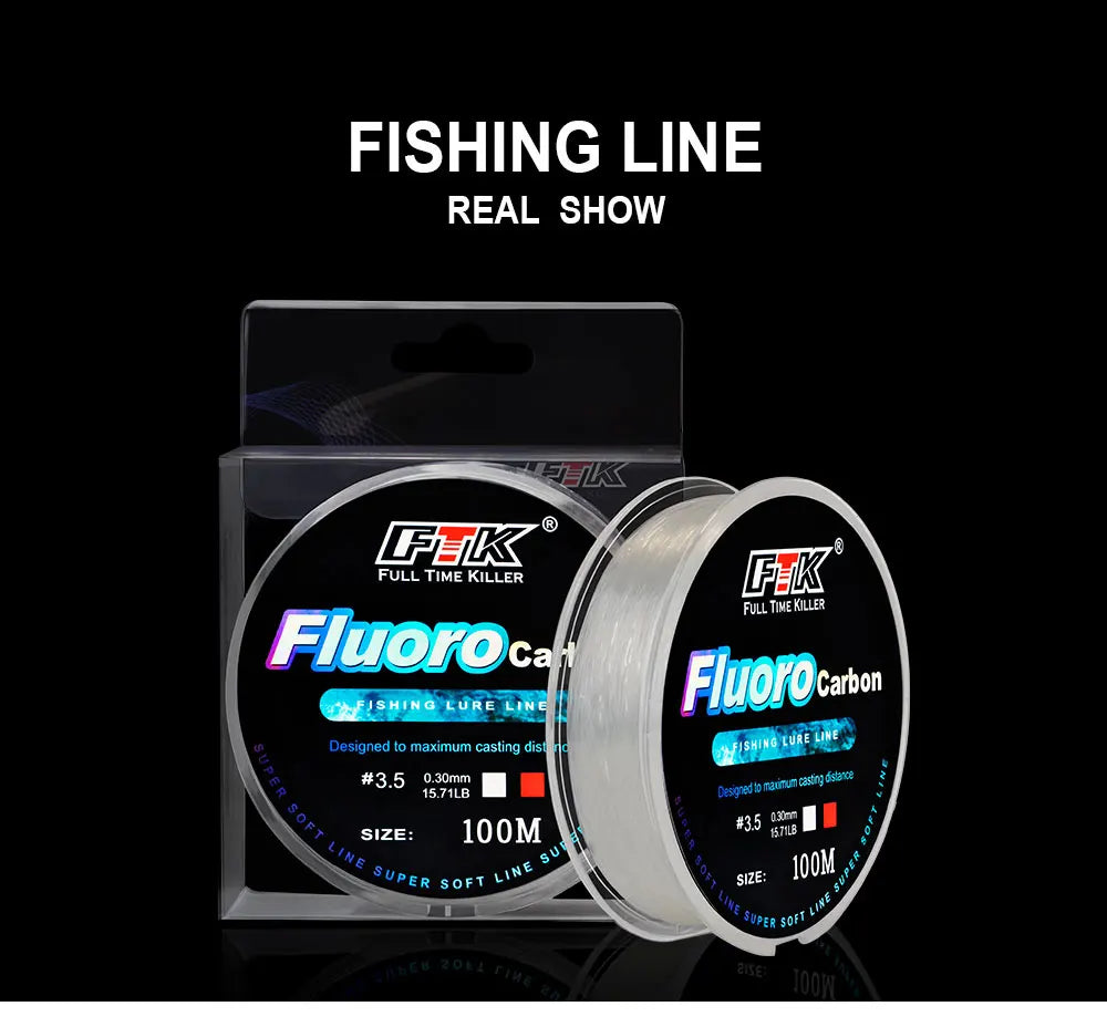 HookUpCo. Fluorocarbon Fishing Line - HookUpCo.