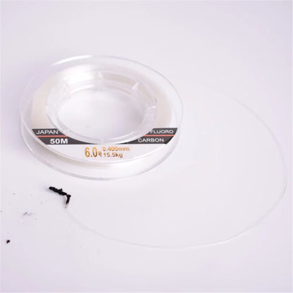 HookUpCo. 100m Fluorocarbon Fishing Line Leader - HookUpCo.